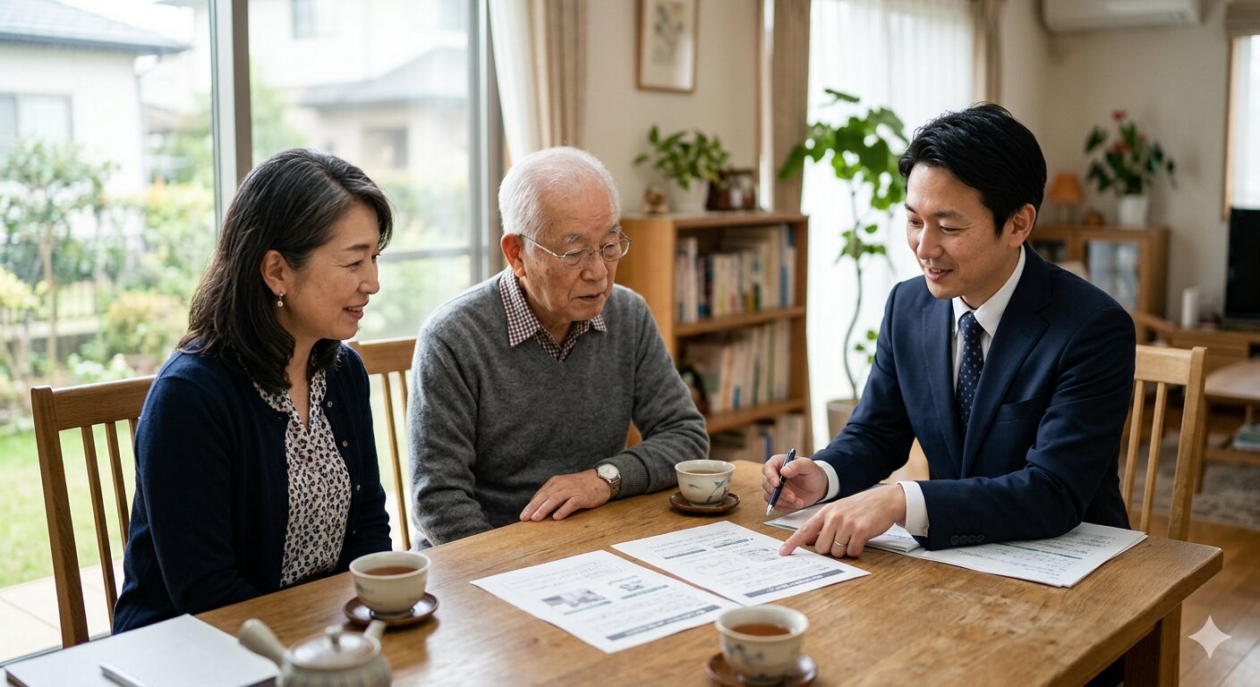 法定後見と任意後見の違いをケース別に解説するイメージ