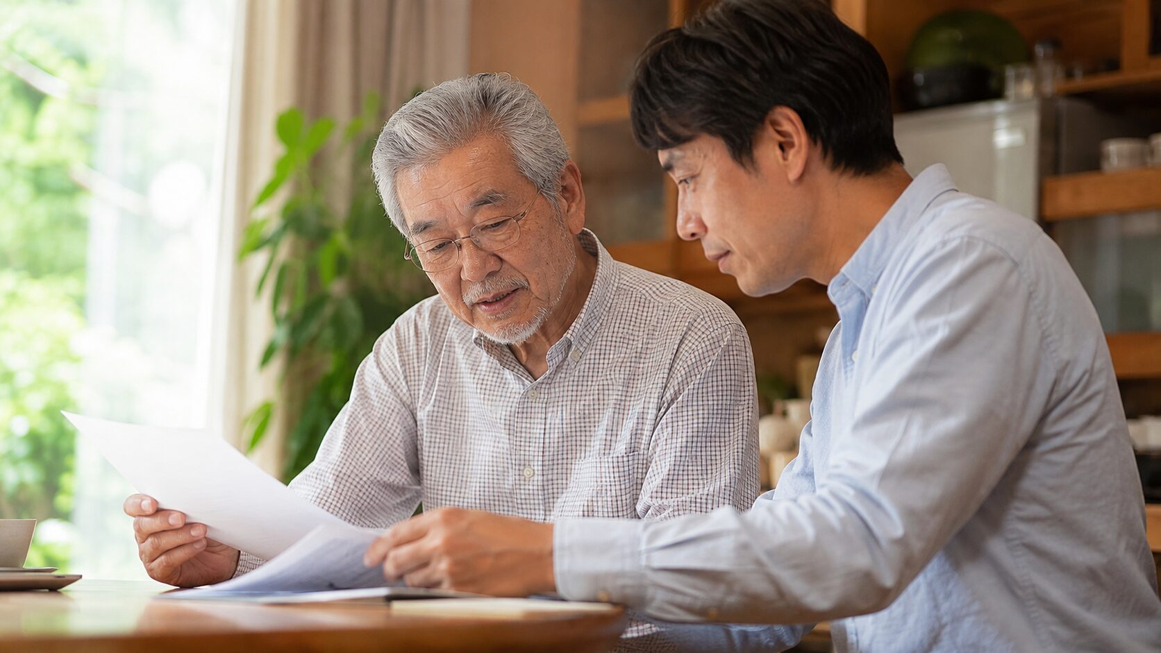 財産管理委任契約と任意後見の違いを示すイメージ